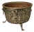 Dutch Embossed Brass Crested Log Bin, 19th Century For Sale