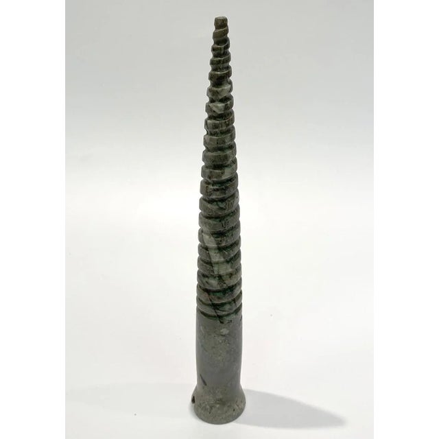 Kartel, Long Screw , Hand-Carved Marble Sculpture, 2020 For Sale - Image 4 of 4