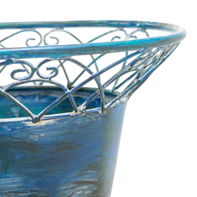 2020s Hendrick Planters - Mossy Blue For Sale - Image 5 of 9