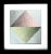 Geometric Minimal Watercolor Painting Scribble Series Triangle 7 For Sale - Image 4 of 5