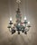 Metal Italian Hand-Painted Fruit and Vine Chandelier with Pomegranates, 1970s For Sale - Image 7 of 16