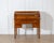 A refined Charles X period cylinder desk in solid walnut, crafted in Italy in the 19th century. The desk features a...