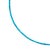 Tiny Turquoise Tube Gold Station Necklace For Sale In New York - Image 6 of 8