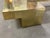 1970s Paul Evans Cityscape Brass L Shape Coffee Table For Sale - Image 9 of 12