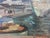 1960s Oil Painting Ship Port v. Karpin For Sale - Image 6 of 11