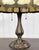 Antique Art Nouveau Carmel Slag Glass Table Lamp For Sale - Image 12 of 14
