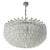 1970s Trilobo Ceiling Lamp in Metal and Murano Glass by Workshop Venini, Italy 1970s For Sale - Image 5 of 5