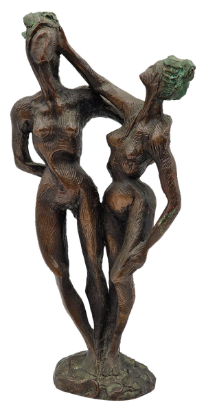 Figurative Sculpture, 1950s, Bronze