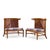 Mid-Century Modern John Lubberts and Lambert Mulder for Tomlinson Mid Century Walnut and Cane Slipper Chairs - Pair For Sale - Image 3 of 12