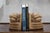 Weeping Buddha Wooden Bookends Office desk decor Library bookshelf Book holder Carved wood. Dimensions: First bookend...