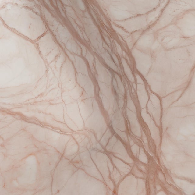 Late 20th Century Abstract Pink Alabaster Sculpture For Sale - Image 14 of 17