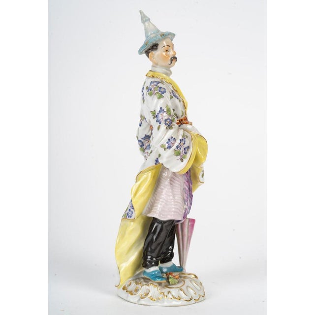 Porcelain Sculpture from Meissen, 19th Century Style For Sale - Image 4 of 9