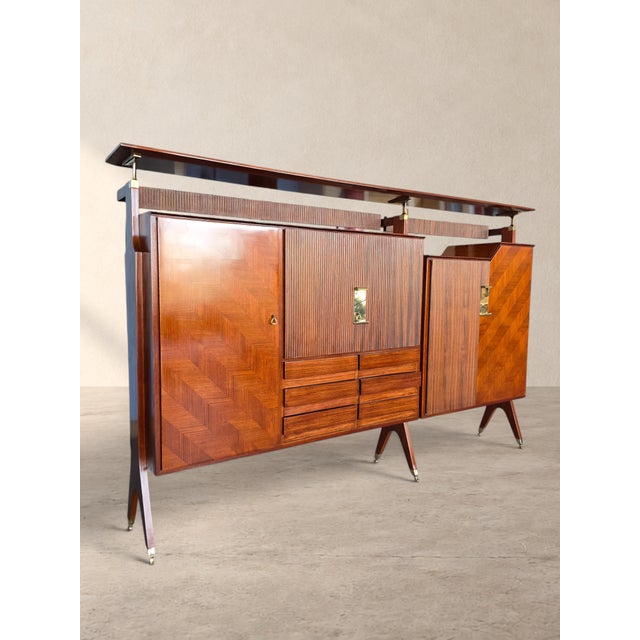 Mid-Century Italian Sideboard from La Permanente Mobili Cantù, 1950s For Sale - Image 12 of 18