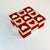 Vintage Boho Chic Arts & Crafts Valentines Checkered Heart Box. For Sale - Image 4 of 8