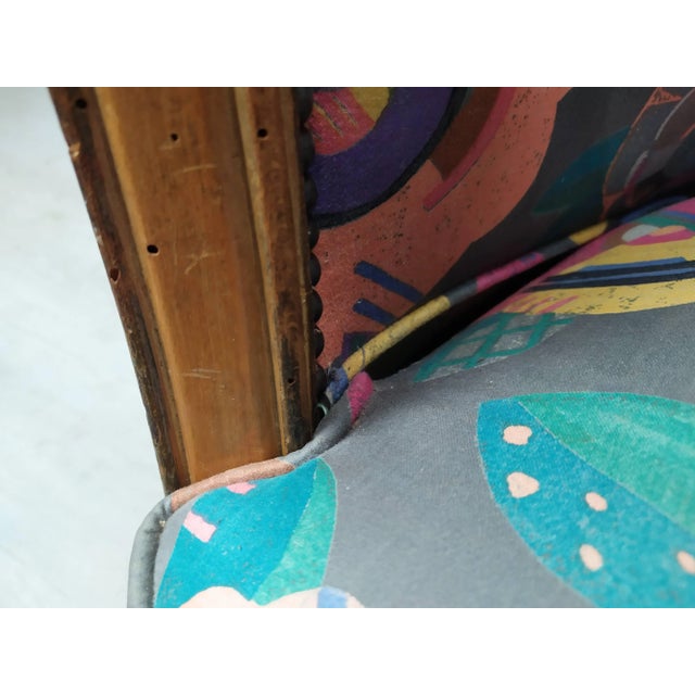 Large Art Deco Armchair For Sale - Image 12 of 18