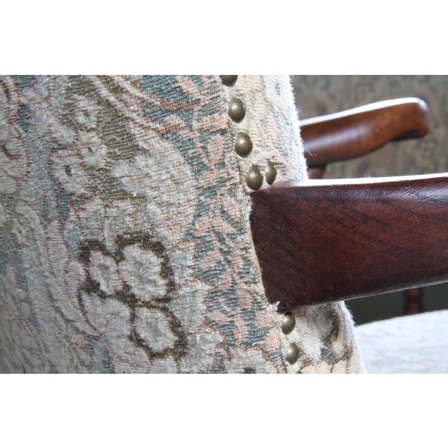 Vintage Danish Art Deco Sofa in Oak, 1940s For Sale - Image 13 of 14