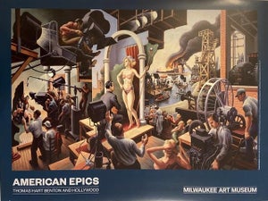 2016 Milwaukee Art Museum Thomas Hart Benton Poster