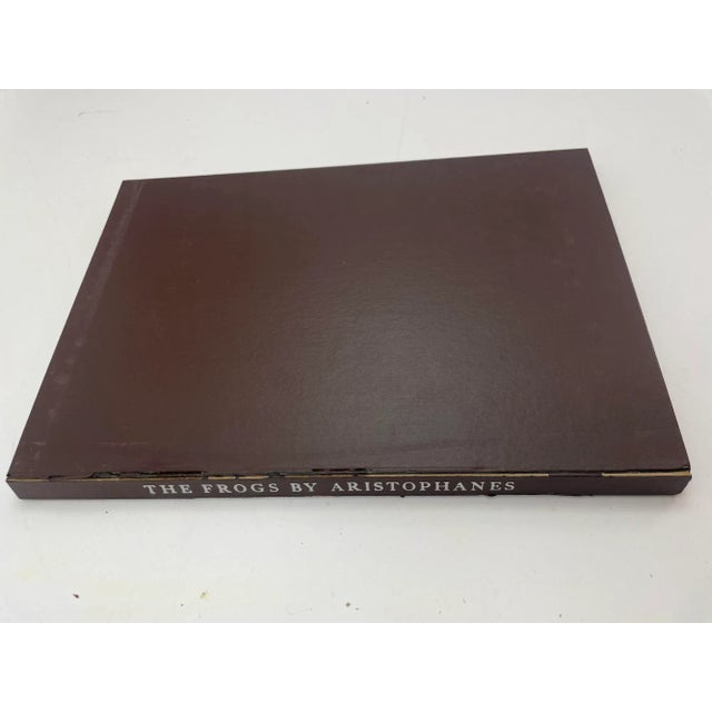 The Frogs by Aristophanes Hardcover in Slipcase Signed and Numbered Ltd Ed. 1937 For Sale - Image 4 of 12
