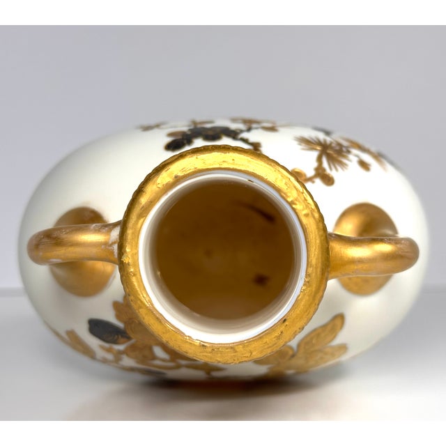 Thomas Webb & Sons Opaline Jules Barbe Vase For Sale - Image 11 of 18