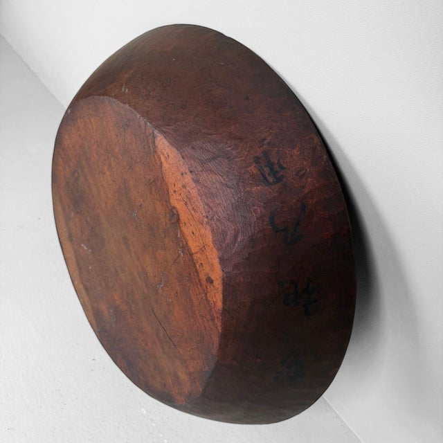 Antique Japanese Mingei Kibachi Mixing Bowl, 1890s For Sale - Image 15 of 17