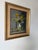 Beautiful vintage 1960s floral still life oil painting on canvas by Marion Maas, featuring a charming arrangement of...