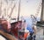 Modern Bonnie Bill - Tugboat at the Dock in Boston - Seascape in Watercolor on Paper by Claire Weist For Sale - Image 3 of 8