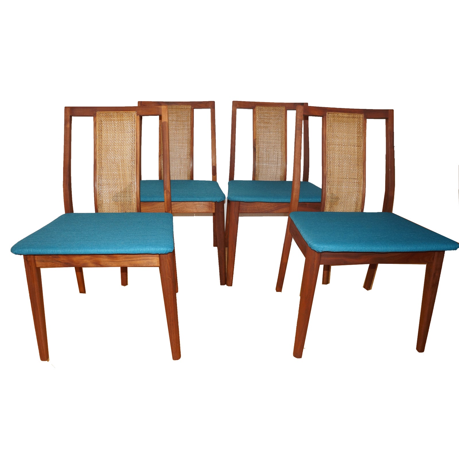 Vintage Mid Century Dining Chairs Set of 4 Chairish