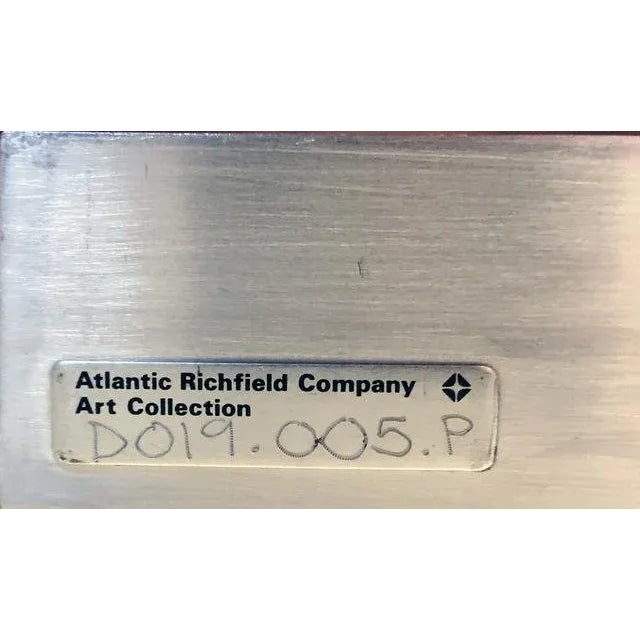 Orazione Original Print by William Dole, 1971 Lithograph 20 × 18 in 50.8 × 45.7 cm Edition of 20 Formerly in the Corporate...