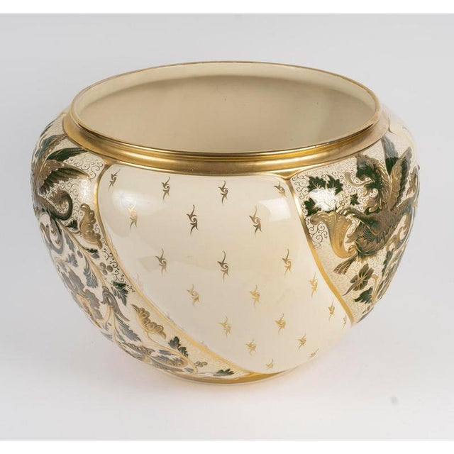 20th Century Porcelain Cachepot For Sale - Image 3 of 9