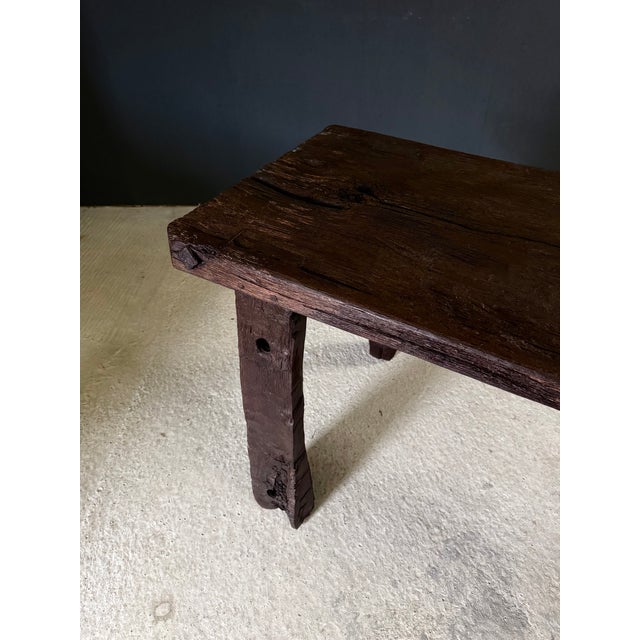 Early 19th Century Handcrafted Carved Workbench For Sale - Image 15 of 18