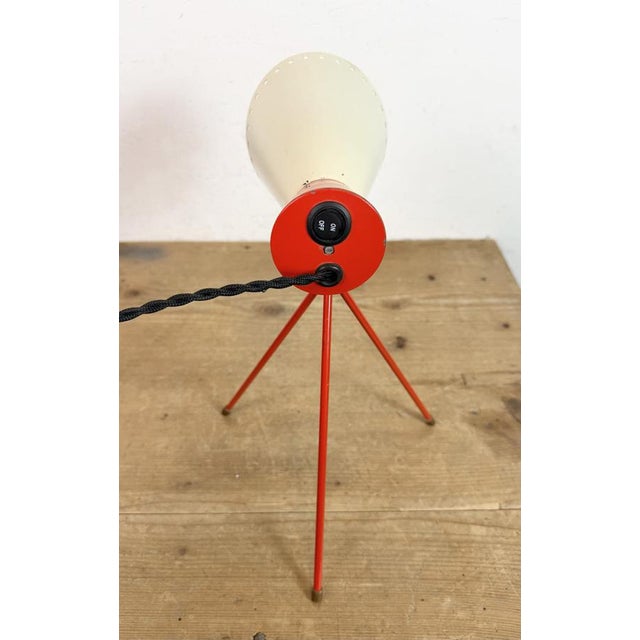 Mid-Century Table Lamp by Josef Hůrka for Napako, 1950s For Sale - Image 9 of 18