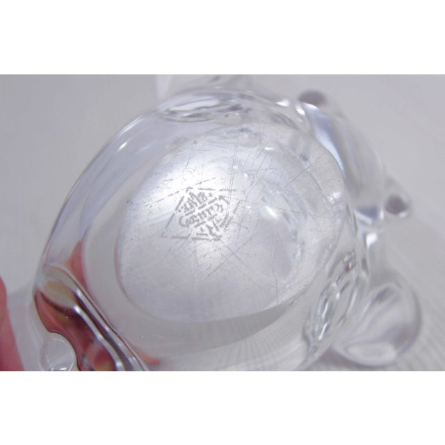 Ashtray "teddy bear" in Cristal Vannes le Châtel. In decoration, as empty pocket and of course as an ashtray, this valve...