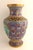 Jingfa Large 17.75" VTG Chinese Cloisonne Vase, Jingfa Beijing Enamel Factory, Stunning For Sale - Image 4 of 13