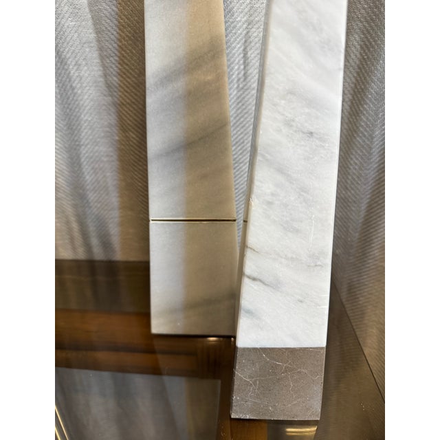 Italian Marble Obelisk, Pair For Sale - Image 4 of 4
