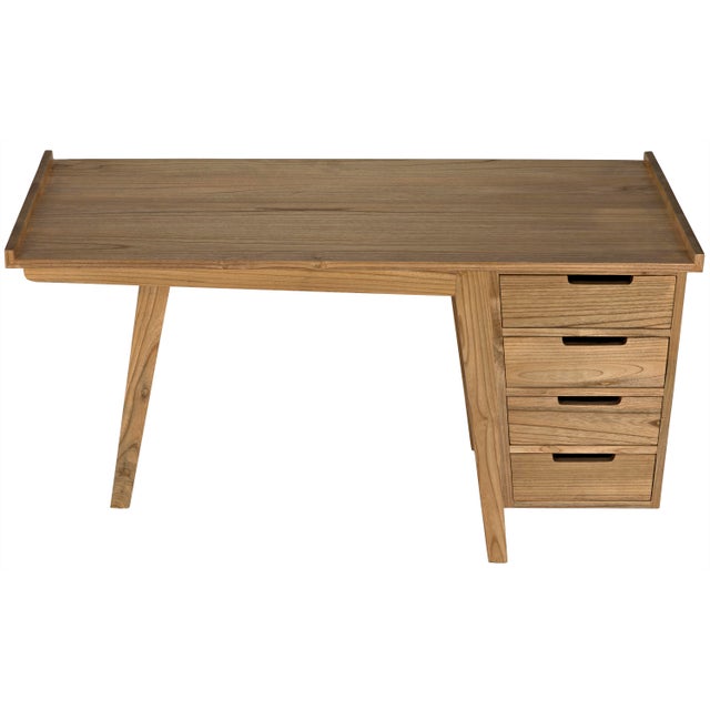 Kennedy Desk, Natural | Chairish