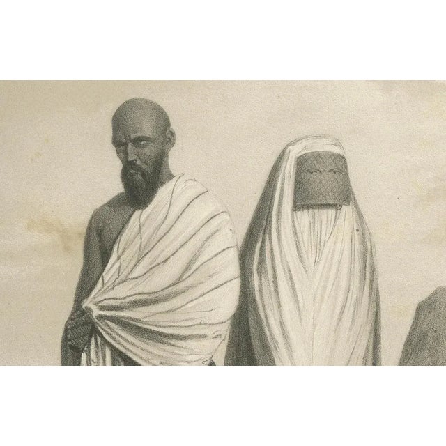Dozy, Islamic Pilgrim Attire of Mecca, 1863, Lithograph For Sale - Image 4 of 10