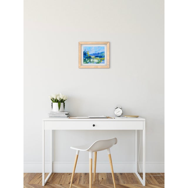 Contemporary Abstract Landscape Oil Painting by L Haas For Sale In Reno/Lake Tahoe - Image 6 of 6