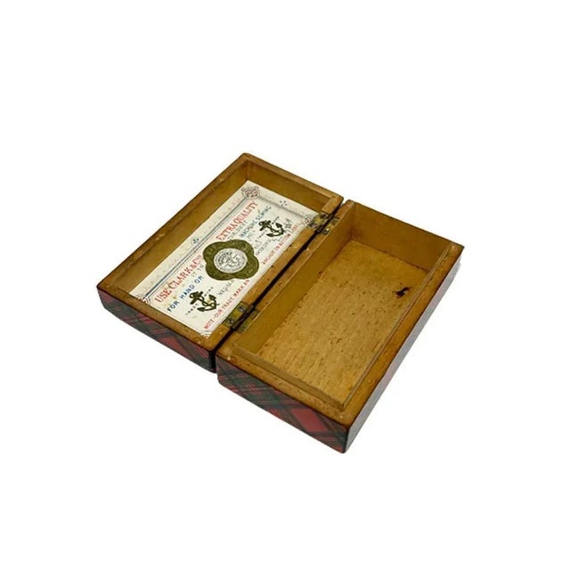 19th Century Scottish Sewing Set of Tartan Ware, Set of 4 For Sale - Image 10 of 11