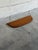 Vintage Danish Teak Wall Shelf With Brass Brackets Mid Century Floating Shelf For Sale - Image 4 of 7