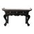 Antique Chinese Black Lacquer Altar Console Table For Sale