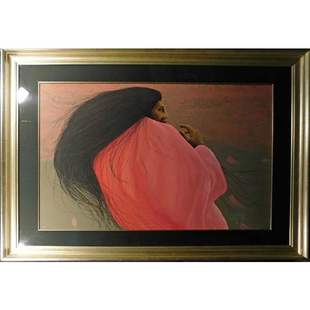 Paper Frank Howell "Summer Guilds the River Rose" Ed#AP For Sale - Image 7 of 7