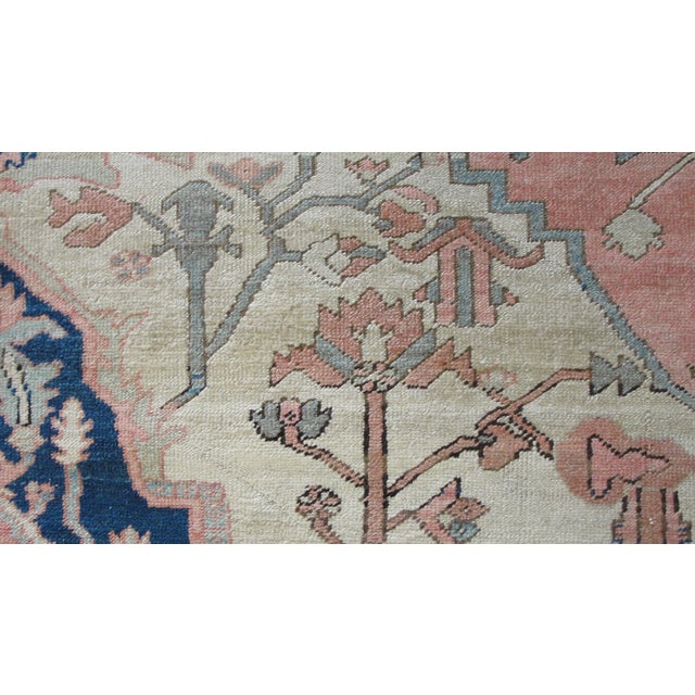 Antique Persian Serapi Carpet,9'4" X 11'10" For Sale In Chicago - Image 6 of 14