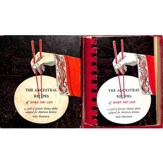 "The Ancestral Recipes: A Scroll of Favorite Chinese Dishes Adapted for American Kitchens" 1954 Lon, Shen-Mei For Sale
