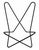 Mid-Century Modern Leather Butterfly Chair, Attributed to Knoll, Saddle Brown For Sale - Image 3 of 3