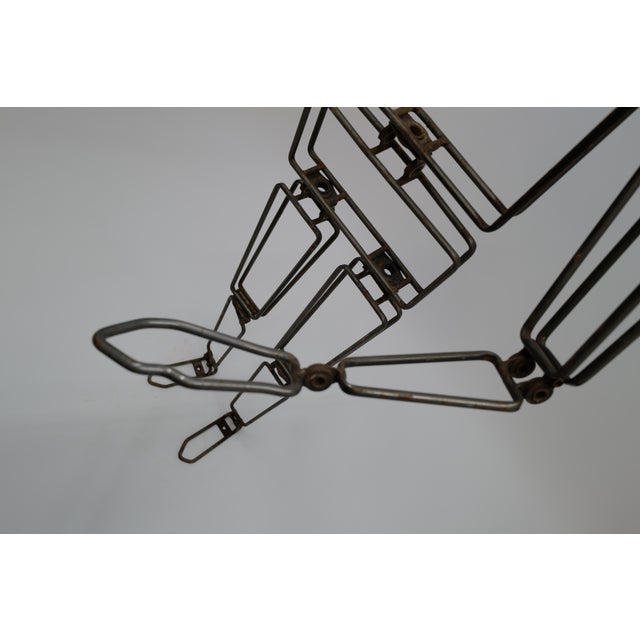 Black Early 20th Century Articulating Tubular Steel Mannequin For Sale - Image 8 of 12