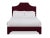 Casa Cosima Kit Full/Double Bedframe, Wine Velvet For Sale - Image 4 of 4