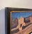 Rustic Moonlight San Lorenzo de Picuris by Lorenzo Chavez | Oil on Board Night scene of a historic adobe church. For Sale - Image 3 of 3