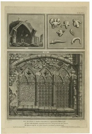 Chancel of Chartham Church, 1790, Paper