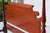 1950s Vintage Solid Mahogany Four Poster Full/Double Bed | Chippendale Inspired | Heirloom Quality With Carved Fluted Columns | 1950s Usa For Sale - Image 5 of 17