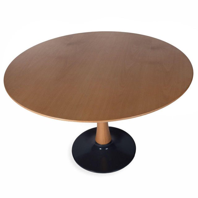 Wooden dining table produced in the 1970s by Dřevotvar Jablonné nad Orlicí. The Dřevotvar Jablonné nad Orlicí cooperative...